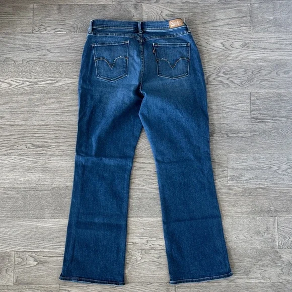 🌼LEVI’S🌼 512 Perfectly Slimming Bootcut Jeans, Size 14 - Picture 7 of 9